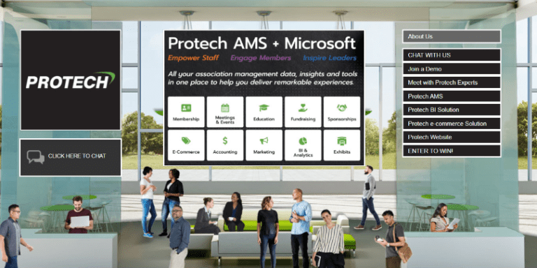 Virtual Event Booth from ASAE Annual 2020
